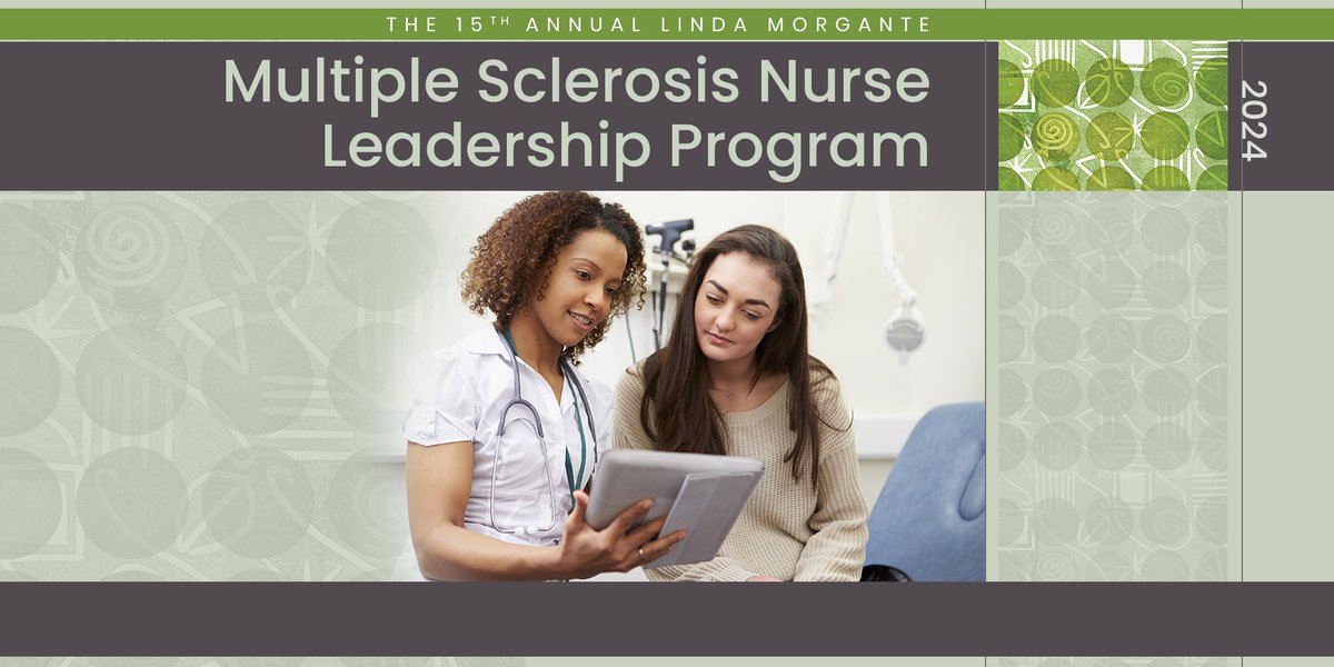 The 15th Annual Linda Morgante MS Nurse Leadership Program

FREE Registration! Live Virtual Meeting
Sat - October 12, 2024 
10:00 AM - 3:20 PM ET 

iomsn.org/conferences-up…
