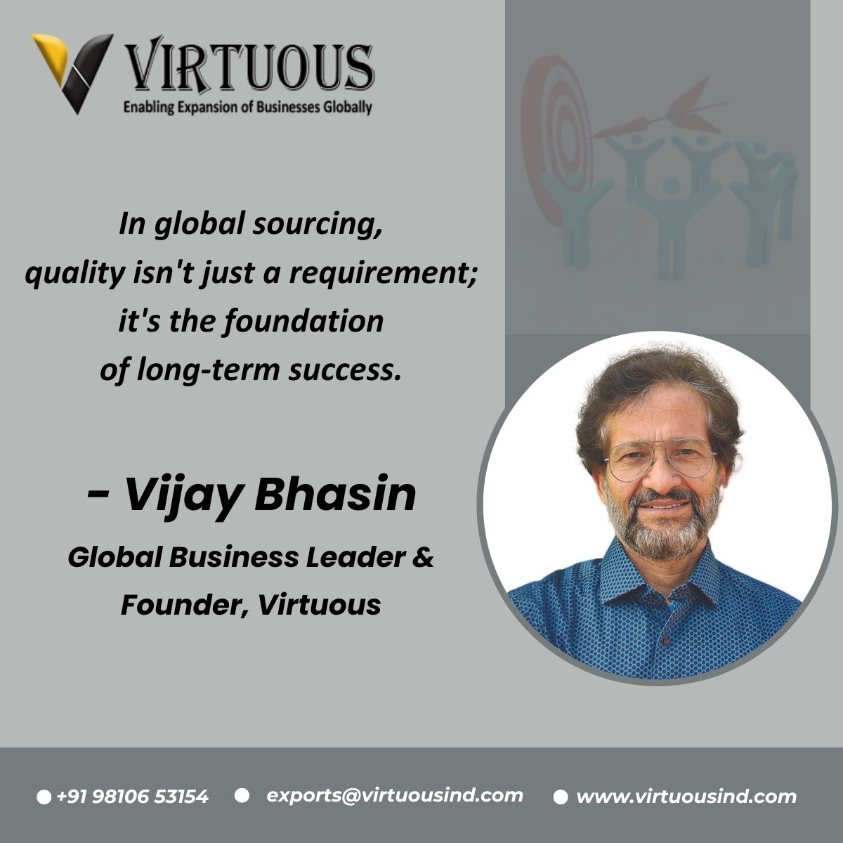 TheVirtuousGrp's tweet photo. #QualityFirst #GlobalSourcing #LongTermSuccess #VirtuousIndustries #TrustedPartnerships #SourcingExcellence #QualityMatters #SustainableGrowth #SupplyChainSuccess #CommitToQuality https://t.co/1r3IXvmLcP