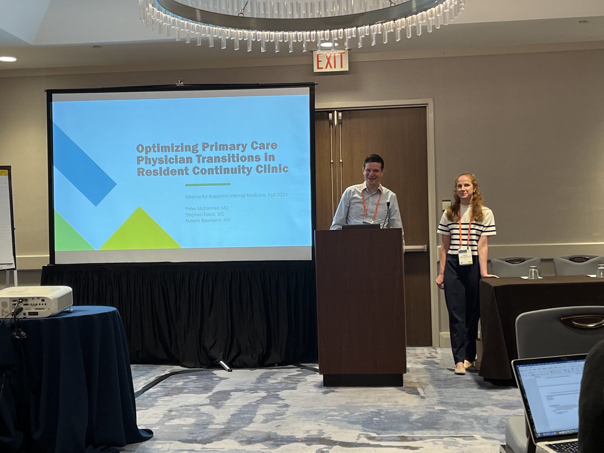 RenalRhapsody's tweet photo. Our own APDs Peter McDonnell and Natalie Baumann presenting at APDIM! @washuimres @WUDeptMedicine #apdimfall24 https://t.co/w8HORrKfv0