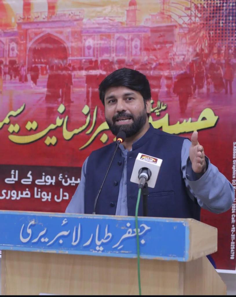 OwaisRabbani's tweet photo. حسینؓ!آپ سے سیکھا ہے بولنا میں نے
سو ظلم دیکھ کے خاموش رہ نہیں سکتا
ہزار زخم عداوت کے سہہ رہا ہوں مگر
درِ حسینؓ سے دُوری میں سہہ نہیں سکتا
Hussain Rehbr e Insaniyat Seminar in JT Library
#Owaisrabbani #hussian #humanity #seminar #OwaisRabbanispeeches #owaisrabbanipodcast #speech https://t.co/pqFNWkWx91