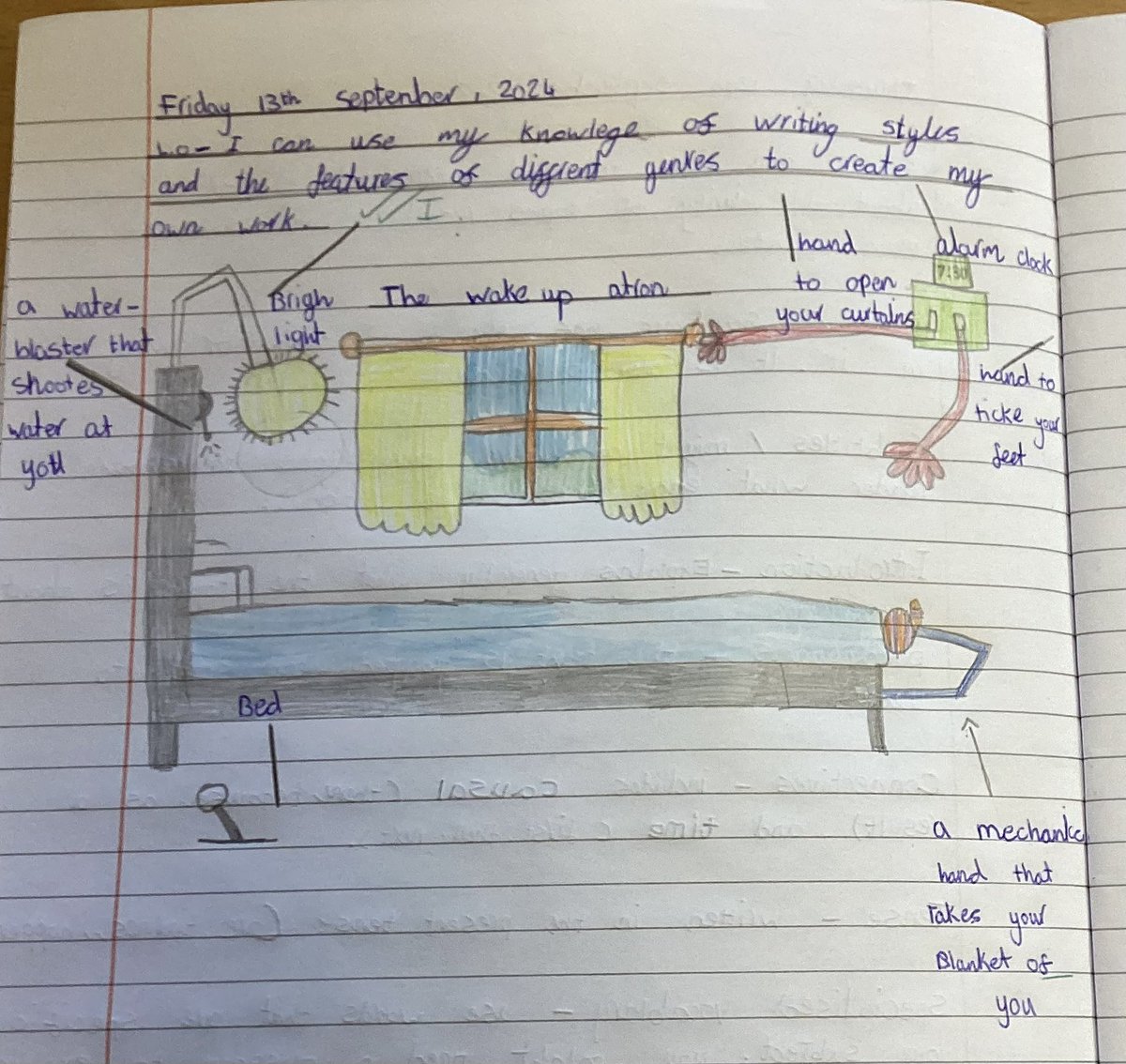 We’ve been inspired by Wallace and Gromit’s Cracking Contraptions. Wallace wrote to us asking for help to replace his missing blueprints so we’ve been busy designing our own amazing contraptions. Next week, we’ll be writing explanations of how they work. #TheOVWay #article28