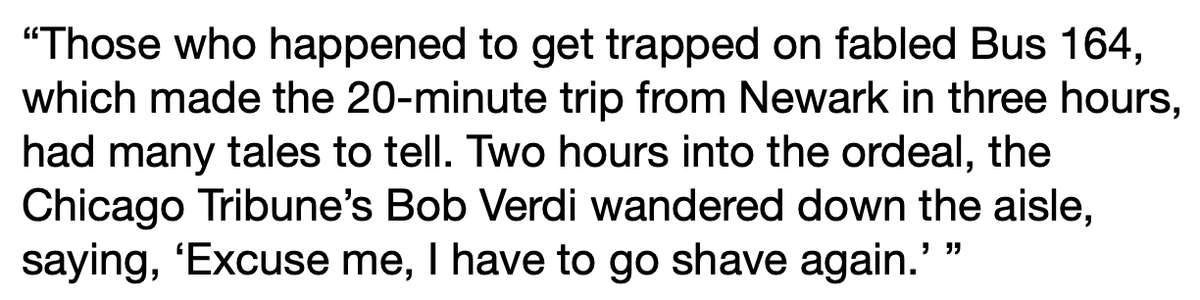 Today’s botched attempts at getting fans to the Solheim Cup—or *not* getting them there—reminds us that golf associations have a long history of bungling the art of bus transportation. This from @DanJenkinsGD on the 1993 U.S. Open at Baltusrol: