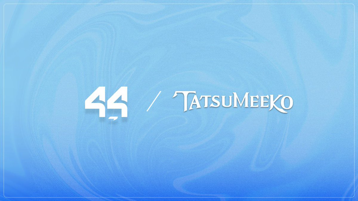 4,4 will support @Tatsumeeko to supercharge their growth and go-to-market.

Tatsumeeko is building a fantasy lifesim RPG coming to mobile.