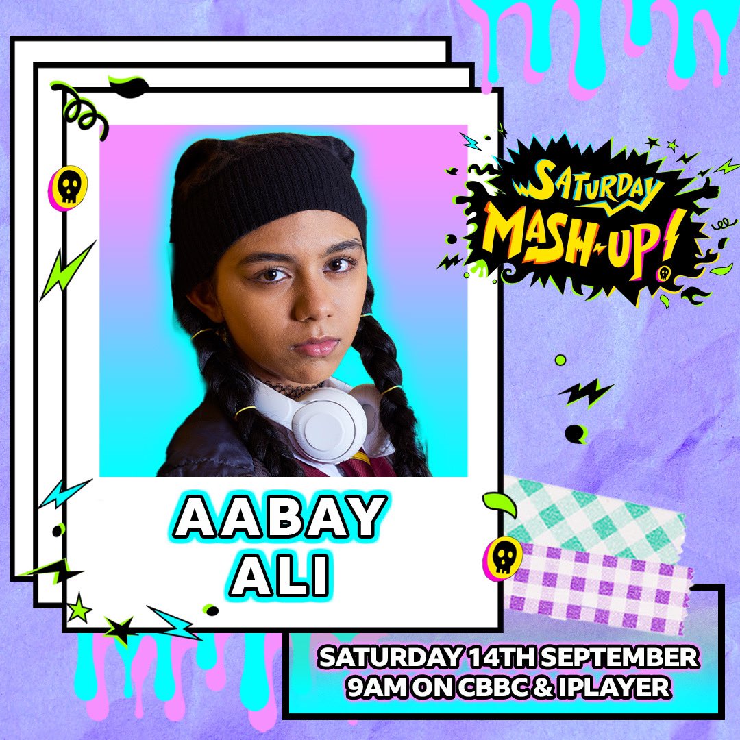 Our fabulous Aabay Ali is off to London to appear on Saturday Mash-Up tomorrow! Be sure to watch on <a href="/cbbc/">CBBC</a> at 9am.