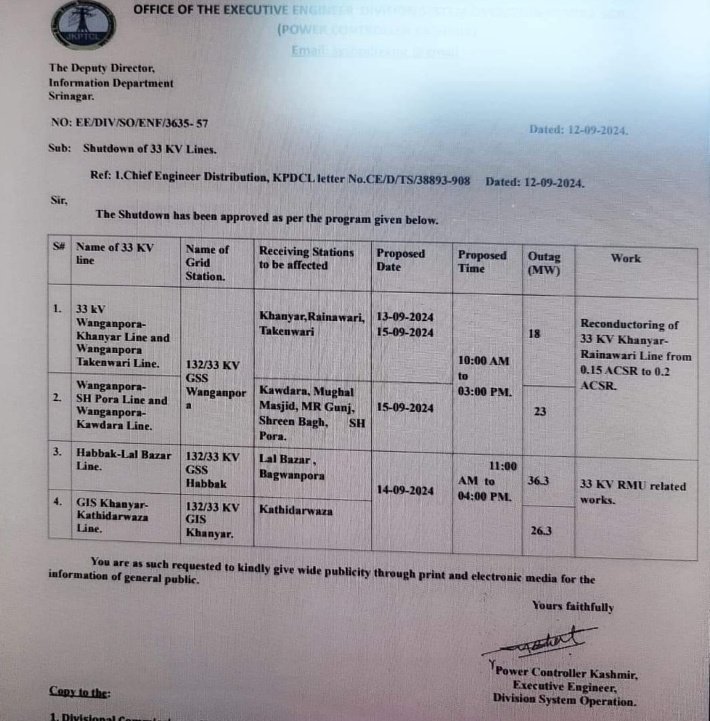 SD_3rdstdIst's tweet image. Inconvenience regretted for approved shutdowns