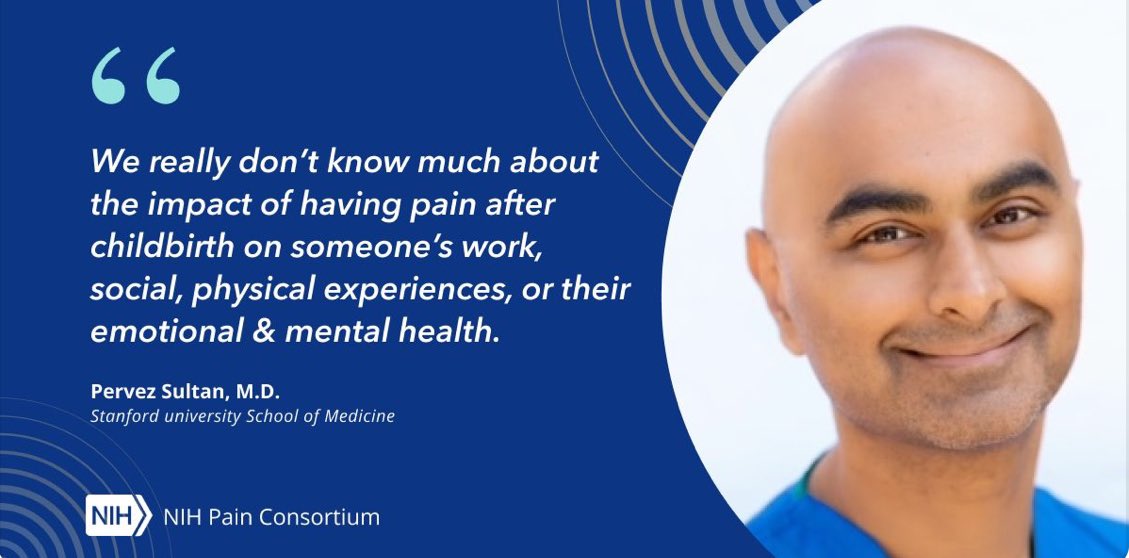 StanfordOBAnesthesia (@stanford_obanes) on Twitter photo Check out the below NIH Interview with <a href="/PervezSultanMD/">Pervez Sultan</a>
A much needed Conversation about Pain Awareness Month focusing on Women’s #Postpartum #Pain
painconsortium.nih.gov/interview-dr-p… Check out the below NIH Interview with <a href="/PervezSultanMD/">Pervez Sultan</a>
A much needed Conversation about Pain Awareness Month focusing on Women’s #Postpartum #Pain
painconsortium.nih.gov/interview-dr-p…