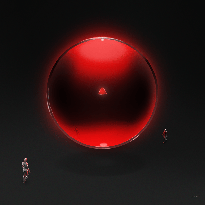 #NewPFP from the <a href="/innermost_nft/">Innermost</a> collection by <a href="/ooo000ooo/">° ° ° 0 0 0 ° ° °</a>.

 Drop your favorite red chain themed NFTs below.  I want to see lots of 🔺🔺🔺🔺🔺🔺