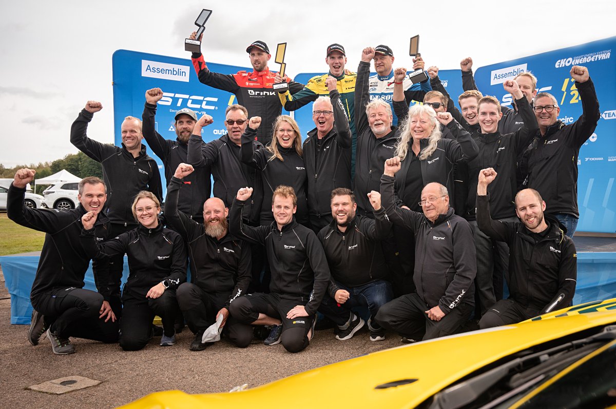 Jimmy Eriksson reduced team-mate Tobias Brink's #STCC lead from 23 to 9 points after the first day of the Knutstorp double header! ⚡ Read the full report here 👉 bit.ly/3XHdQeD