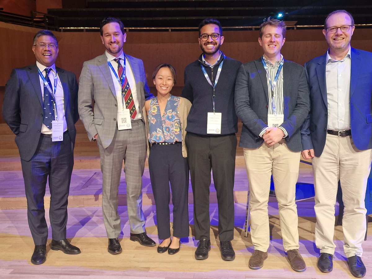 Many congratulations to all our presenters <a href="/Augishealth/">AUGIS</a> #augis2024. The quality of work was astounding - a great privilege to see it presented at our ASM. Well done to the South West Region team who won the Trainees' competition-see you in '25 to see if you can defend your title!