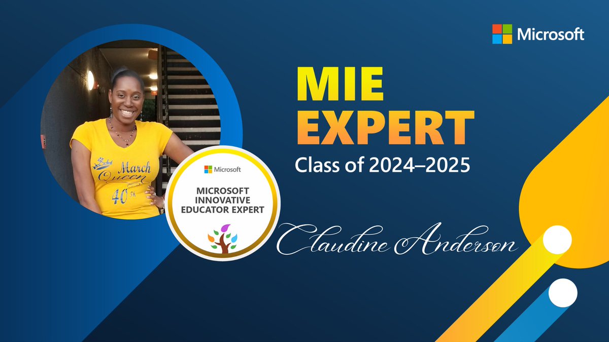 Woop woop! I am super excited to continue to grow, learn, innovate and collaborate with amazing educators worldwide. This educator community is absolutely amazing! Let’s continue to make a difference together! 🎉#MIEExpert #EducatorsInTech #WomenInTech