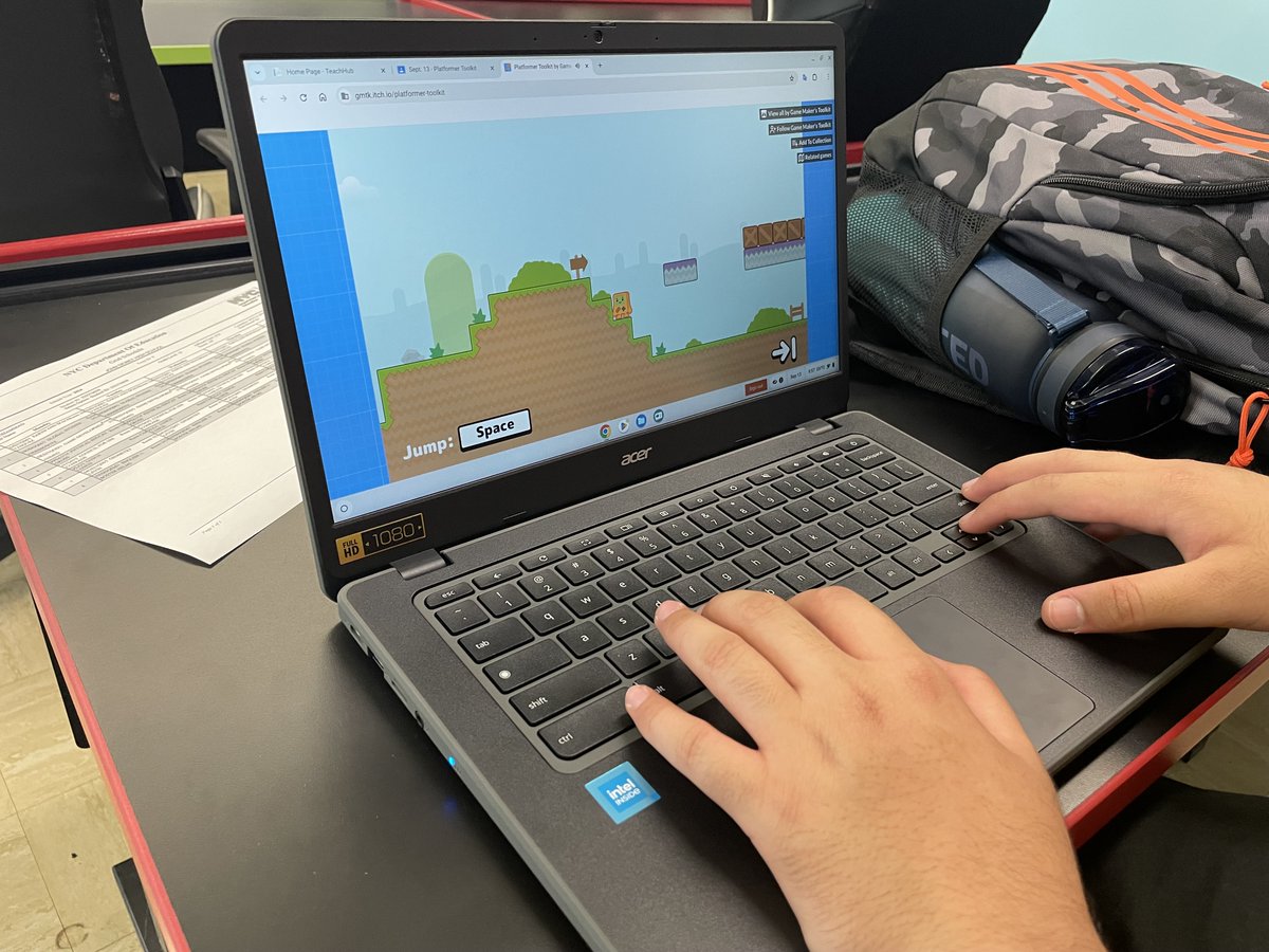 Mr. Ahmed (@mrahmedgaming) on Twitter photo One of my favorite activities to do in my Game Dev class is have students play through <a href="/gamemakerstk/">Game Maker's Toolkit</a>'s Platformer Toolkit! I love seeing how immersed they get in customizing the platformer's movement settings. One of my favorite activities to do in my Game Dev class is have students play through <a href="/gamemakerstk/">Game Maker's Toolkit</a>'s Platformer Toolkit! I love seeing how immersed they get in customizing the platformer's movement settings.