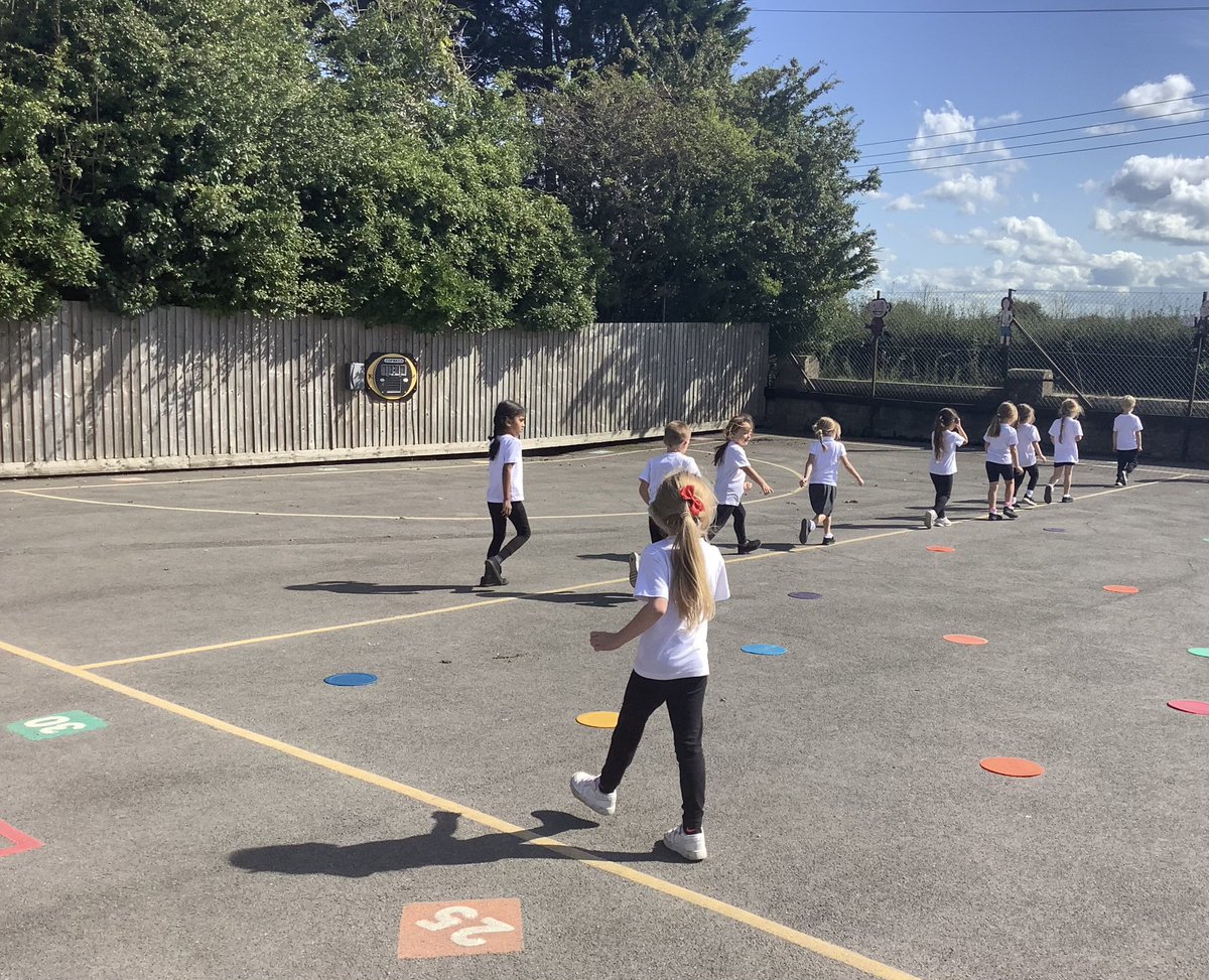 We began our warm up by showing off all of the ways that we know how to travel, we walked, ran, skipped, hopped, galloped and tiptoed; before challenging each other with our amazing defending!