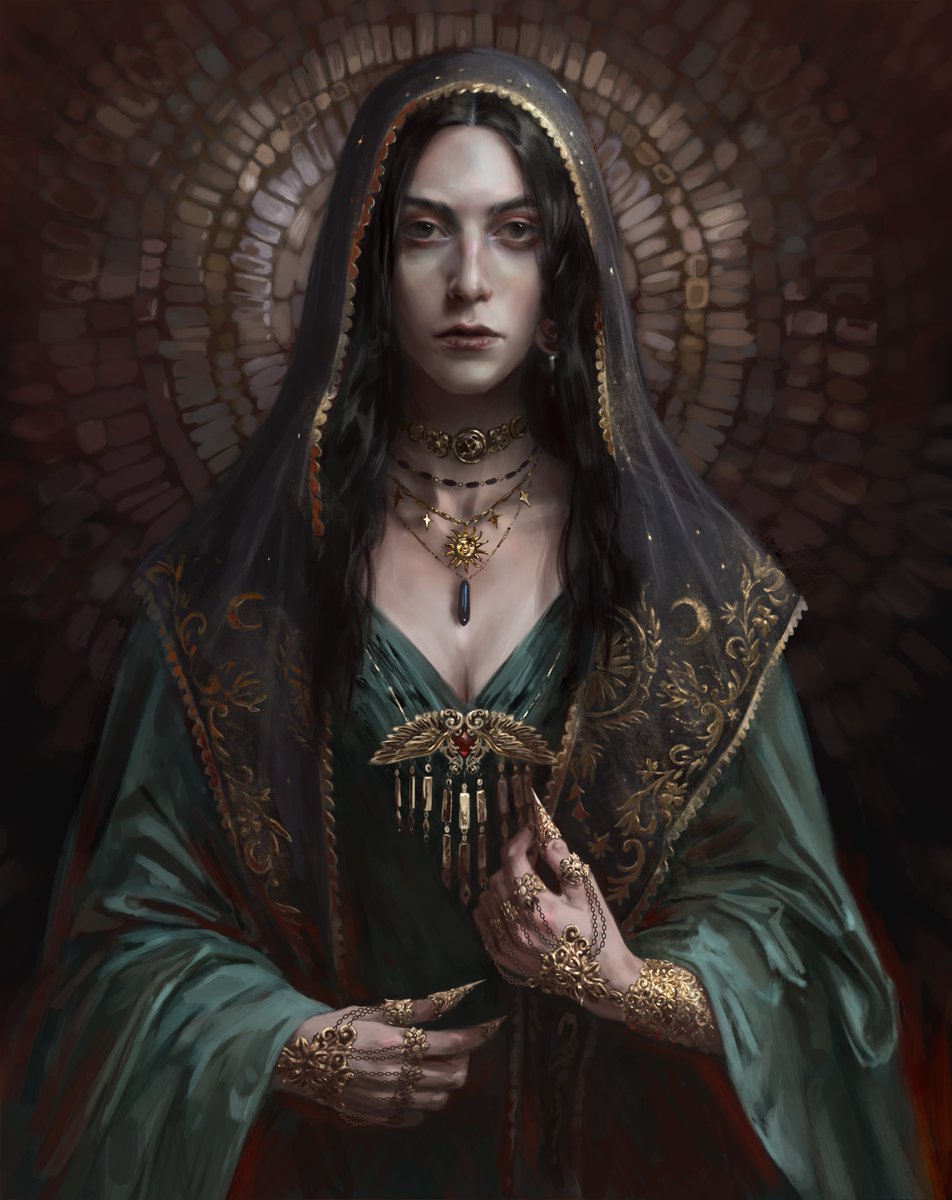 Samira from Clan Malkavian 🖤