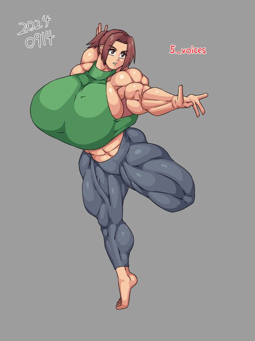 ポートレボディビル模写。 