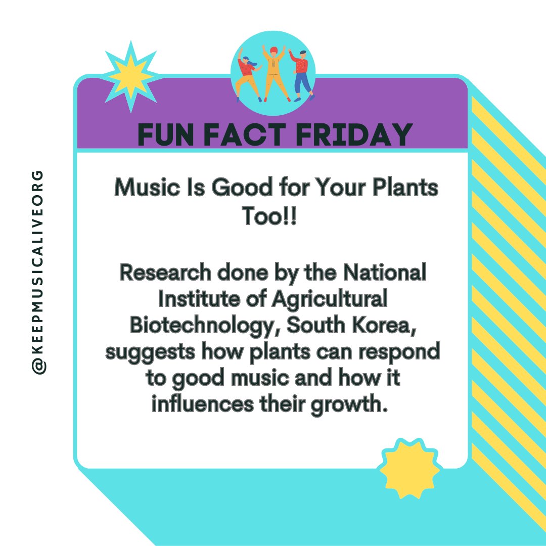 Bringing a musical fun fact to all our plant lovers out there today! 🪴🎶

#HappyFriday #PlantLovers #GreenThumb #MusicFun #MusicTrivia #MusicLovers #FunFacts #Funfactfriday