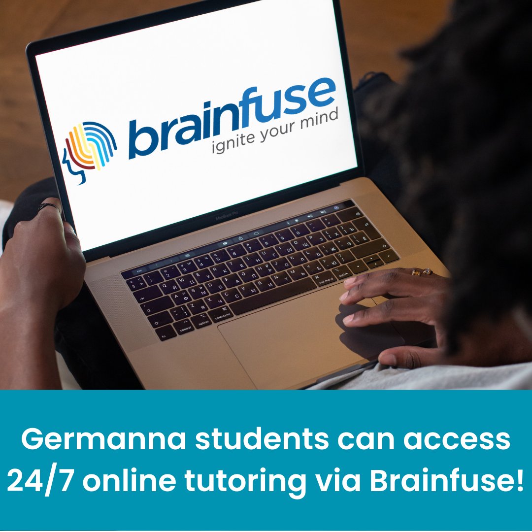 Germanna_ACE's tweet photo. Log into MyGCC and click the Brainfuse tile to get started! https://t.co/d6T1Jkcp4L