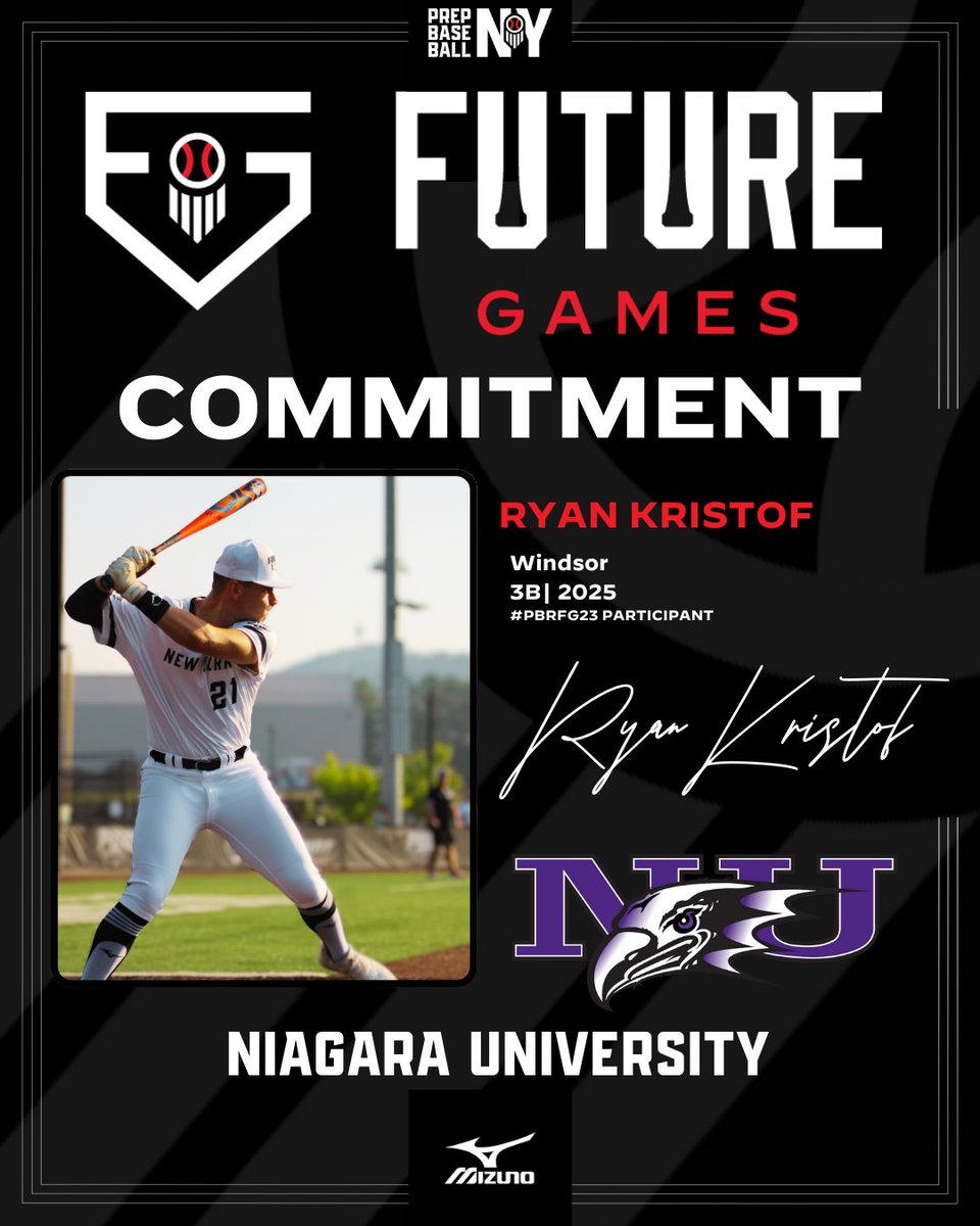 Prep Baseball New York (@prepbaseballny) on Twitter photo 🚨Commitment Watch🚨
‘25 3B <a href="/kristof_ryan/">Ryan Kristof</a> (Windsor) has verbally committed to
<a href="/NiagaraBase/">Niagara Baseball</a>
Kristof is the 14th Team NY commit from the 2023 <a href="/prepbaseball/">Prep Baseball</a> Future Games. #pbrfamily #congrats 🚨Commitment Watch🚨
‘25 3B <a href="/kristof_ryan/">Ryan Kristof</a> (Windsor) has verbally committed to
<a href="/NiagaraBase/">Niagara Baseball</a>
Kristof is the 14th Team NY commit from the 2023 <a href="/prepbaseball/">Prep Baseball</a> Future Games. #pbrfamily #congrats