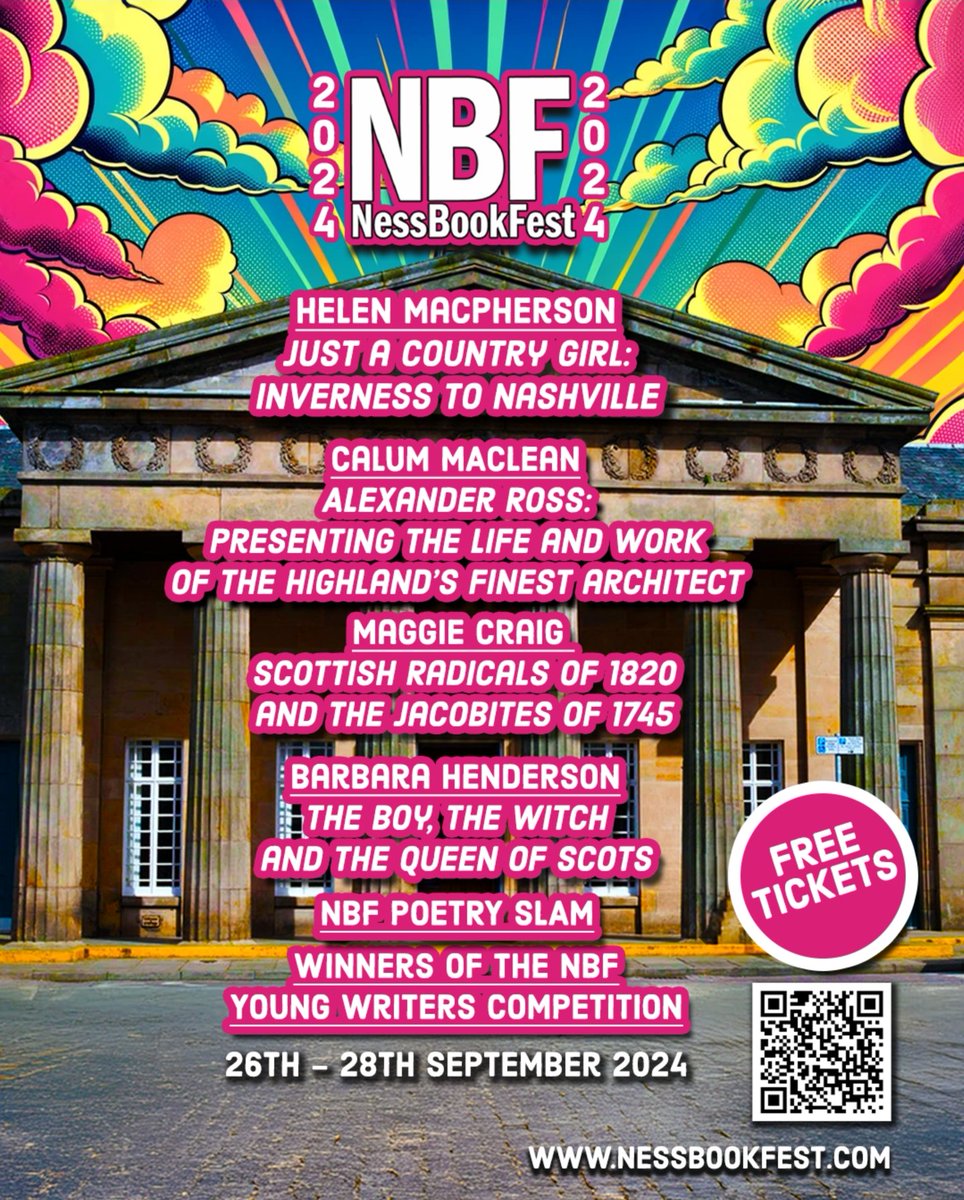 💥Have you booked your FREE TICKETS to Ness Book Fest 2024 yet? 💥

We are so excited about our festival programme! 😎
As always, all of our events are FREE and you can book your tickets NOW! 

nessbookfest.com