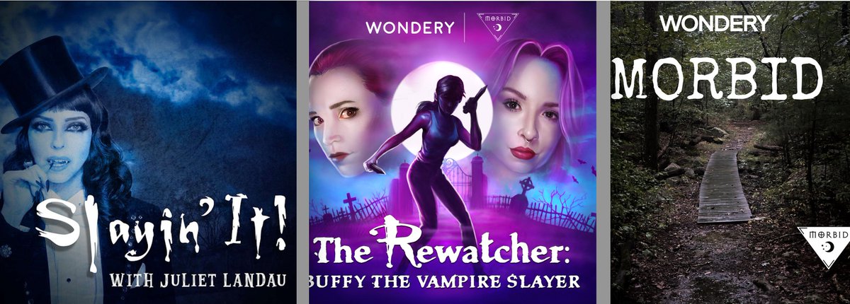 Friday the 13th Mwah!!!! Feed Drop of SLAYIN IT on REWATCHER and MORBID!
Our podcasts are best friends!!!

Listen here:  podcasts.apple.com/us/podcast/the…