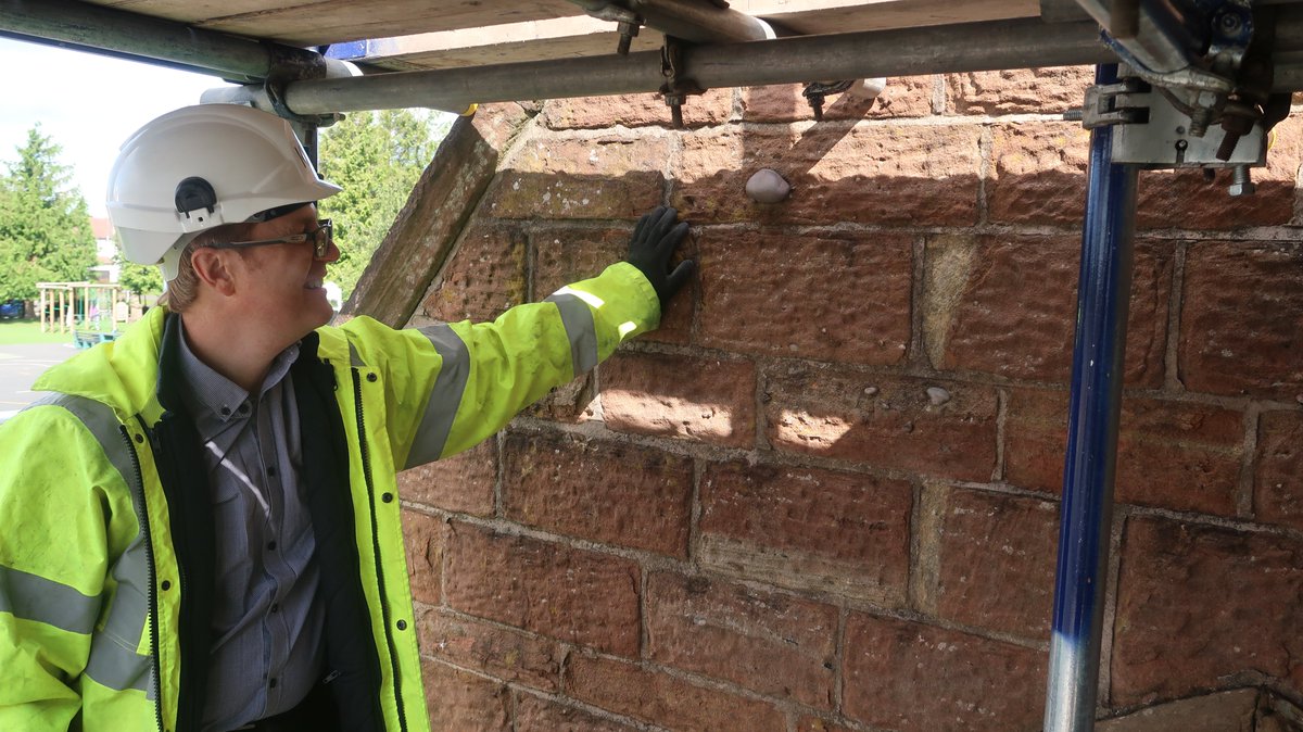 Works have commenced under our direction at St. Bede’s Church, Widnes - this first phase of work focuses on the external fabric repairs, prioritising the need to preserve the building fabric whilst allowing further time for research and design development of the reordering works.