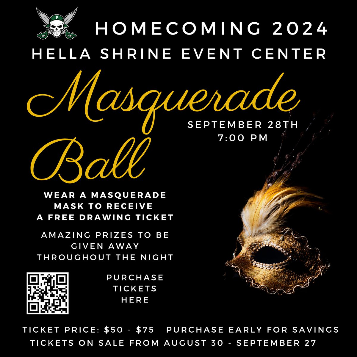 PHS_BoosterClub's tweet photo. HURRY, HURRY, HURRY

Today is last day for $60 tickets! Price increases tomorrow to $75. https://t.co/p2mWznHWDM