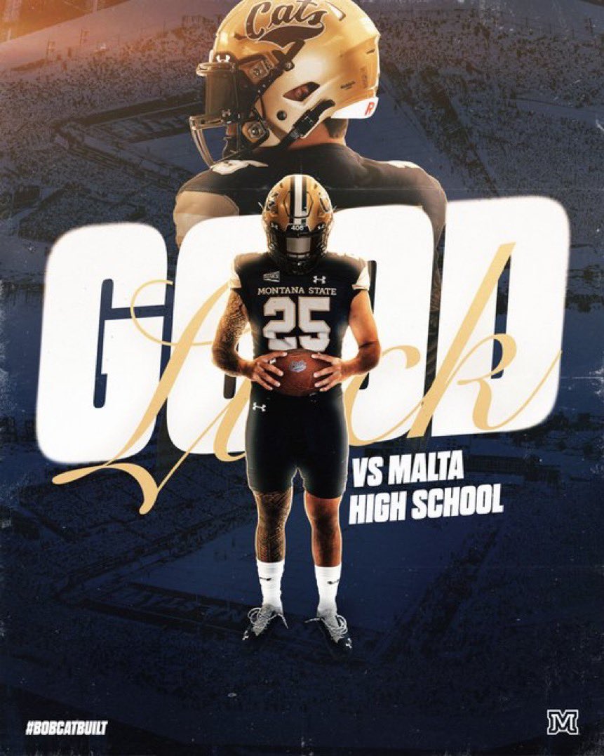 Thanks for the good luck wishes! <a href="/MSUBobcats_FB/">Montana State Football</a>