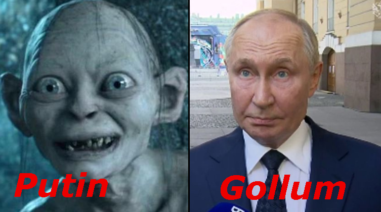 ComradeRedJimmy's tweet photo. The one on the right has just felt a Storm Shadow up his arse. #ukraine #putin #victory https://t.co/E4i0MCgeeb