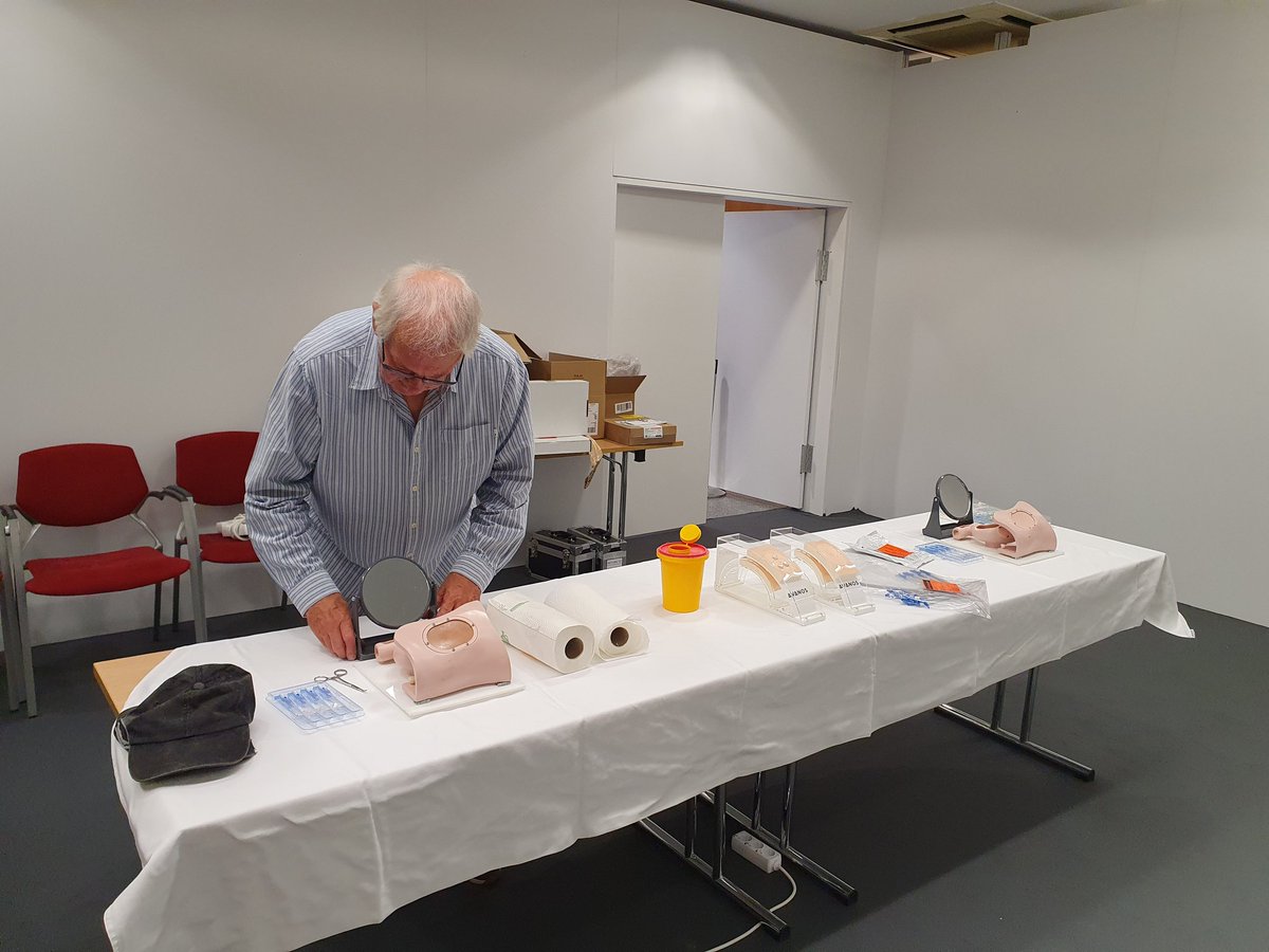 Putting together the GI Lab at #CIRSE 
Please join us to have all your GI questions answered
Sessions are
  8.30 Saturday  &amp; Sunday
13.00 Saturday  &amp; Sunday (for medical students)
16.15 Saturday only

Registration is on-site 30min before
Hands-on room 4

cirsecongress.cirse.org/programme/hand…