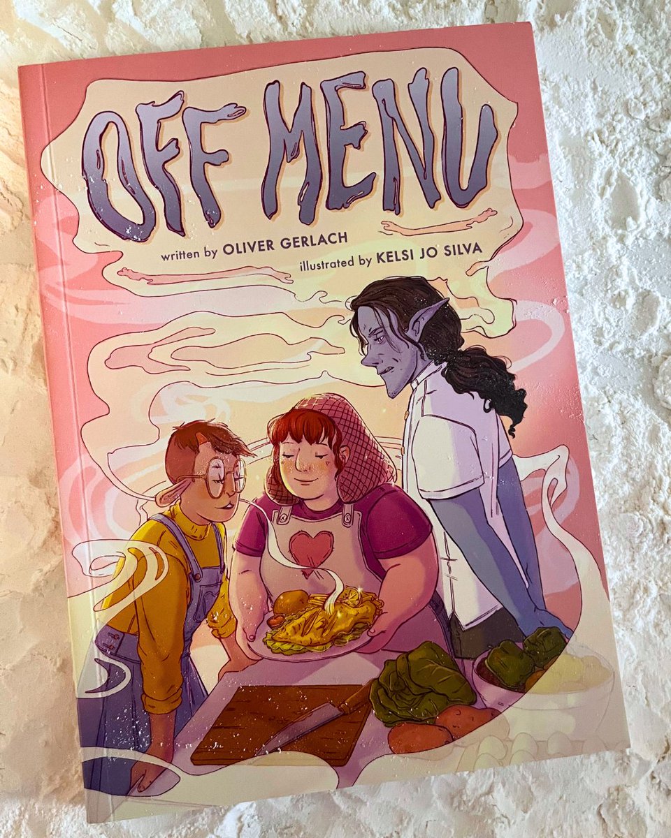 little bee books (@littlebeebooks) on Twitter photo Something's cooking…a brand new graphic novel from Yellow Jacket! By <a href="/olliegerlach/">Oliver Gerlach</a> and illustrated by <a href="/KelsiJoSilva/">Kelsi Jo @RCCC D27</a>, #OffMenu follows teenager Soup, a young cook at a cross roads when she discovers her bosses' evil ways. Will she be able to take him down?
#BeeAReader🐝 Something's cooking…a brand new graphic novel from Yellow Jacket! By <a href="/olliegerlach/">Oliver Gerlach</a> and illustrated by <a href="/KelsiJoSilva/">Kelsi Jo @RCCC D27</a>, #OffMenu follows teenager Soup, a young cook at a cross roads when she discovers her bosses' evil ways. Will she be able to take him down?
#BeeAReader🐝