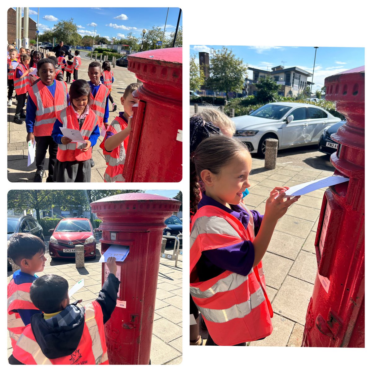Farha Jahan (@farha_tvi) on Twitter photo For Geography, 🐼 had a go at writing their address on a postcard. Today, we went and posted them. Keep an eye out for the post 📮✉️
<a href="/TVInfants/">Thames View Infants</a> <a href="/ThamesviewJames/">James Woodhill</a> <a href="/Amy_TVI/">Amy Windsor</a> For Geography, 🐼 had a go at writing their address on a postcard. Today, we went and posted them. Keep an eye out for the post 📮✉️
<a href="/TVInfants/">Thames View Infants</a> <a href="/ThamesviewJames/">James Woodhill</a> <a href="/Amy_TVI/">Amy Windsor</a>