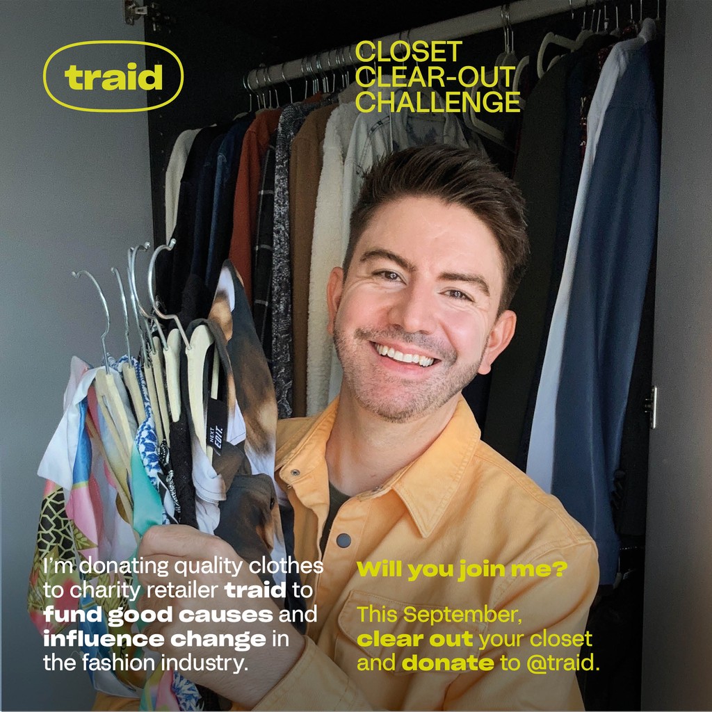 Traid (@traid) on Twitter photo Join Iwan (<a href="/_mrcarrington/">Iwan | Mr Carrington</a>) to help transform fashion for the better. Clear out your closet & donate to Traid to fund global projects supporting garment workers, their families and communities.
Donate: bit.ly/4d01gjk
#Traid #ClosetClearOut #PickClickCollect Join Iwan (<a href="/_mrcarrington/">Iwan | Mr Carrington</a>) to help transform fashion for the better. Clear out your closet & donate to Traid to fund global projects supporting garment workers, their families and communities.
Donate: bit.ly/4d01gjk
#Traid #ClosetClearOut #PickClickCollect
