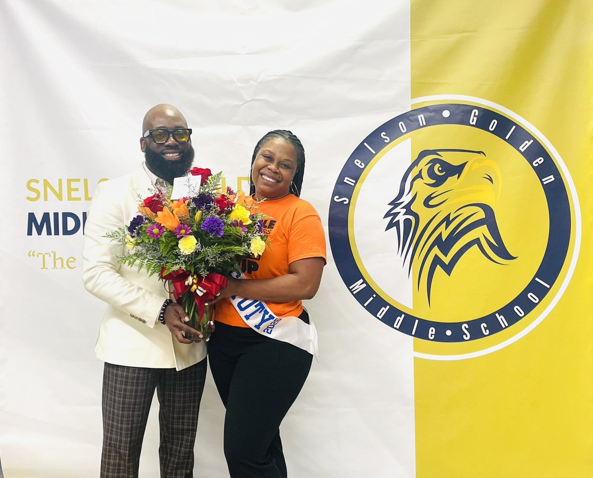 Dr. Anthony K. Johnson (@akjohnsoneds) on Twitter photo Congratulations Erica Monroe - SGMS 2026 Teacher of the Year!!! <a href="/LibertyCoSchool/">Liberty Co. Schools</a> <a href="/SGTheBestNest/">SnelsonGoldenMS</a> Congratulations Erica Monroe - SGMS 2026 Teacher of the Year!!! <a href="/LibertyCoSchool/">Liberty Co. Schools</a> <a href="/SGTheBestNest/">SnelsonGoldenMS</a>
