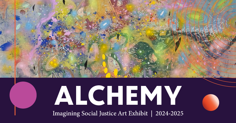 You're invited to stop by the center TODAY to join the CSREA community and exhibition artists in celebrating the launch of our new Imagining Social Justice Art Exhibit: ALCHEMY.

We hope to see you there!
TODAY, September 19th
4:00pm - 5:30pm
96 Waterman St, Providence, RI 02912