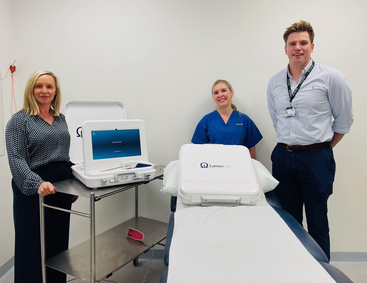 NHS Forth Valley are excited to announce the start of their new LumenEye one-stop rectal bleeding clinics. The first of its kind in Scotland! Thank you to James Kynaston, Roslyn Torrance and John Camilleri-Brennan for their continued leadership on this transformative pathway.