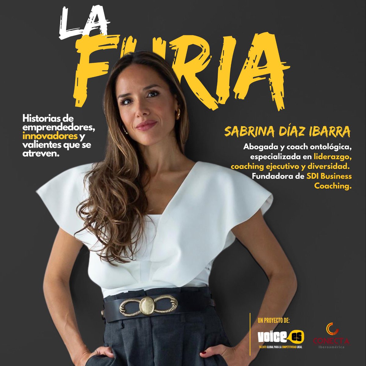 voicees_'s tweet photo. Volvemos el próximo 24 de septiembre con #LaFuria🔥Y tenemos nuevas voces confirmadas. 

@sabrinadiazibar, fundadora de SDI Business Coaching, especializada en liderazgo, coaching ejecutivo y diversidad.

Adquiere tus entradas👇🏼
https://t.co/LGEoYon4vb https://t.co/N2Wy6yjttx