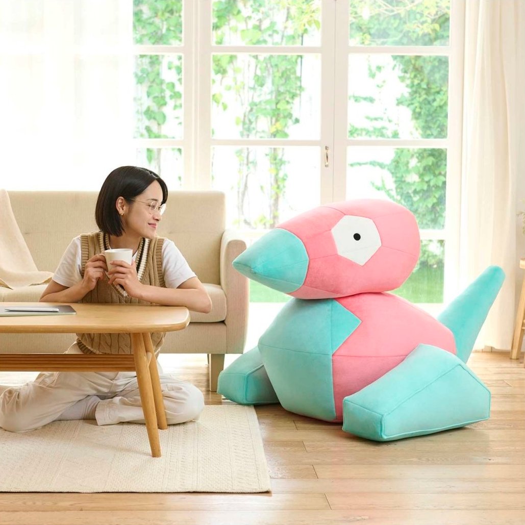 New Porygon 31" Celadon Game Corner Poké Plush is available for preorder at Pokemon Center! pokemoncenter.com/product/72-100…