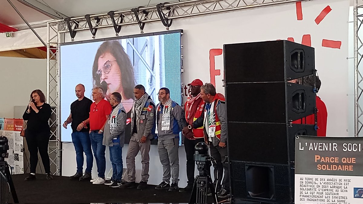 Au forum social de la <a href="/FetedelHumanite/">Fête de l'Humanité</a> , Charlotte Vanbesien, secrétaire générale de la FERC, présente les actions et les enjeux de la rentrée scolaire et universitaire.