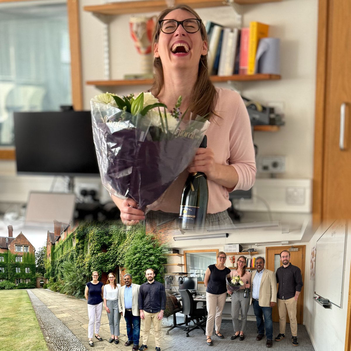 Oxford Wave Research (@oxfordwave) on Twitter photo An ecstatic end to four years of hard work - Linda Gerlach celebrating after completing her PhD viva at the University of Cambridge <a href="/Cambridge_Uni/">Cambridge University</a> . She completes the Oxford Wave Research PhD studentship with Selwyn College <a href="/Selwyn1882/">Selwyn College</a> ! Pictured at the <a href="/CamPhonLab/">Cambridge Uni Phonetics & Phonology Lab</a> & Selwyn. An ecstatic end to four years of hard work - Linda Gerlach celebrating after completing her PhD viva at the University of Cambridge <a href="/Cambridge_Uni/">Cambridge University</a> . She completes the Oxford Wave Research PhD studentship with Selwyn College <a href="/Selwyn1882/">Selwyn College</a> ! Pictured at the <a href="/CamPhonLab/">Cambridge Uni Phonetics & Phonology Lab</a> & Selwyn.