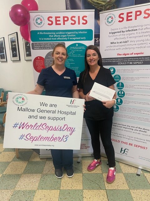 Prize winner today Katherine from our simple but informative quiz. You never stop learning. #WorldSepsisDay  <a href="/HospitalMallow/">Mallow General Hospital</a> <a href="/denisemmccarthy/">Denise McCarthy</a> <a href="/shinyjis/">Shiny Paul</a>