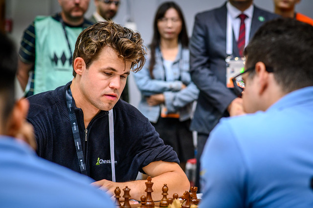 UnicodeChess's tweet image. 🎉 Round 3 Highlights of the 45th FIDE Chess Olympiad 2024! ♟️

🔹 Surprising Upsets
🔹 Top Player Performances
🔹 Strategic Brilliance

Boost your chess skills at (unicodechess.com)! 

#ChessOlympiad #Chess2024 #UnicodeChess #Chess #chesspunks #chess