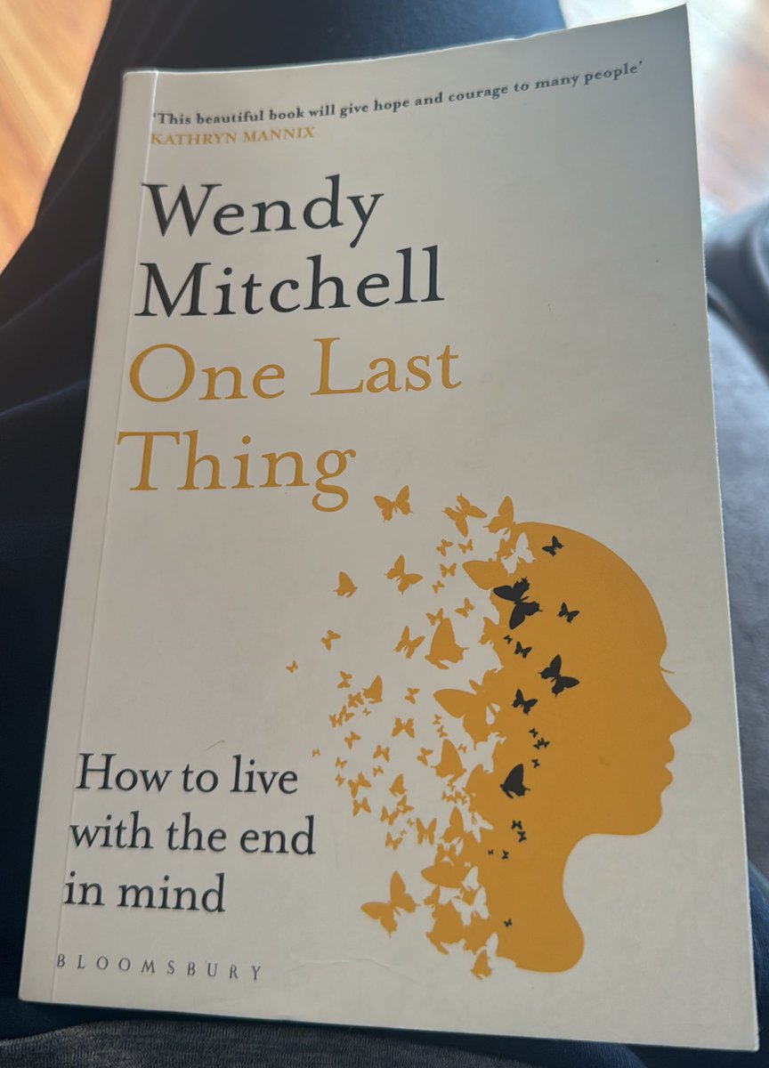 CraigRGNDem's tweet photo. I think Wendy Mitchell says it best about people living with dementia when she states in her book One Last Thing:

“Everyone with dementia has a right to life, to live in their moment”

#Dementia #Onelastthing #liveLife https://t.co/BY9EbPtbQr