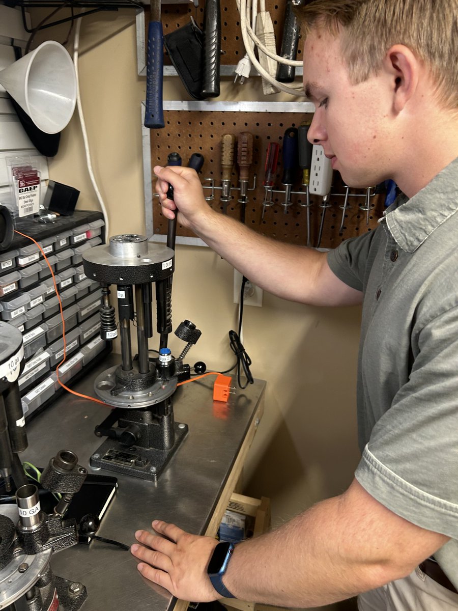 BProducts's tweet image. New Load of the Week with our new bismuth shot in 12ga Federal Top Gun hulls! Check out our YouTube short on it.
youtube.com/shorts/dPCq2Mh…

#reloading #reloadingbench
#ballisticproducts
#shotgun