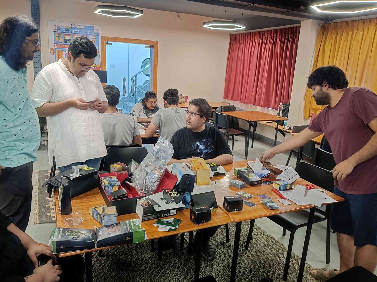 Come (learn to) play Magic: The Gathering (<a href="/wizards_magic/">Magic: The Gathering</a>) this Sunday!

We'll teach you all the rules and help you through your first few games!

If you are already familiar with MtG, come meet the rest of the community and maybe play some commander.

forum.reroll.in/t/bangalore-s-…
