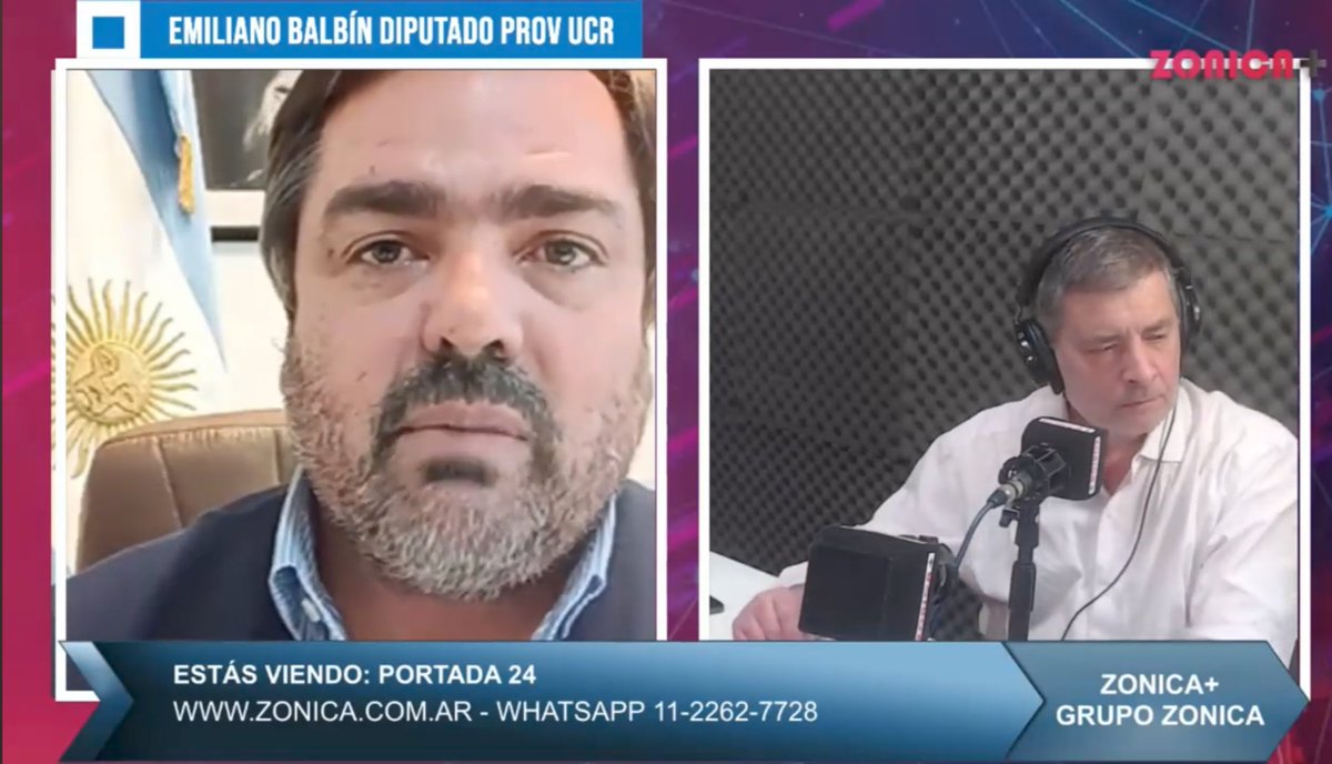 #Politica "Kicillof está más preocupado en su pelea con Milei y transformarse en el conductor nacional del PJ que en resolver los problemas crónicos y sistémicos de la prov. de Bs As." Opino el Dip.Prov. Emiliano Balbín en <a href="/Portada_24/">Portada24</a> 

Nota completa📻
youtu.be/U28usSH5GiA?si…