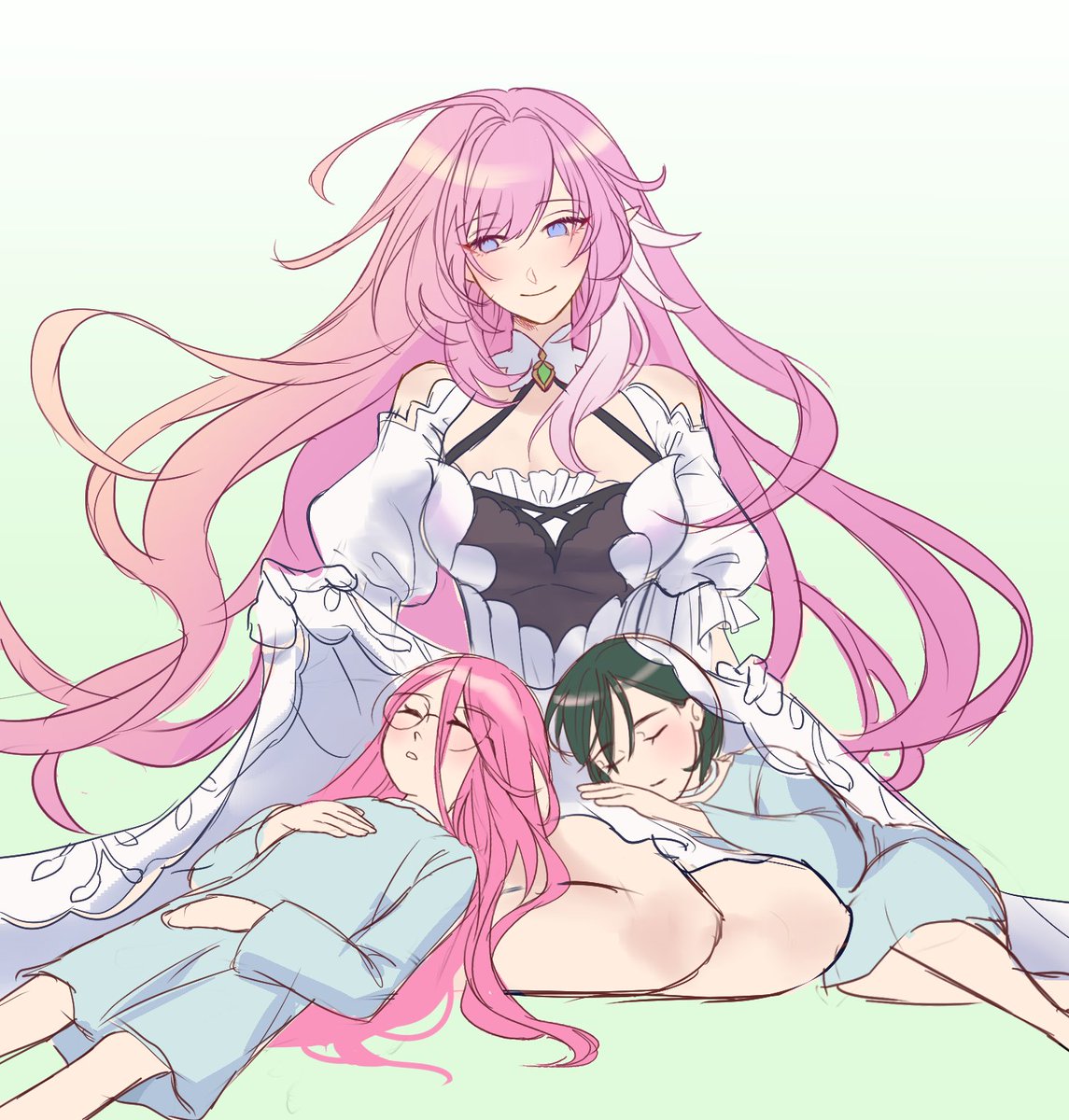 "For where two or three are gathered in my name, there am I among them"
#ALNST #에이스테 #Mizisua #Elysia #hi3rd