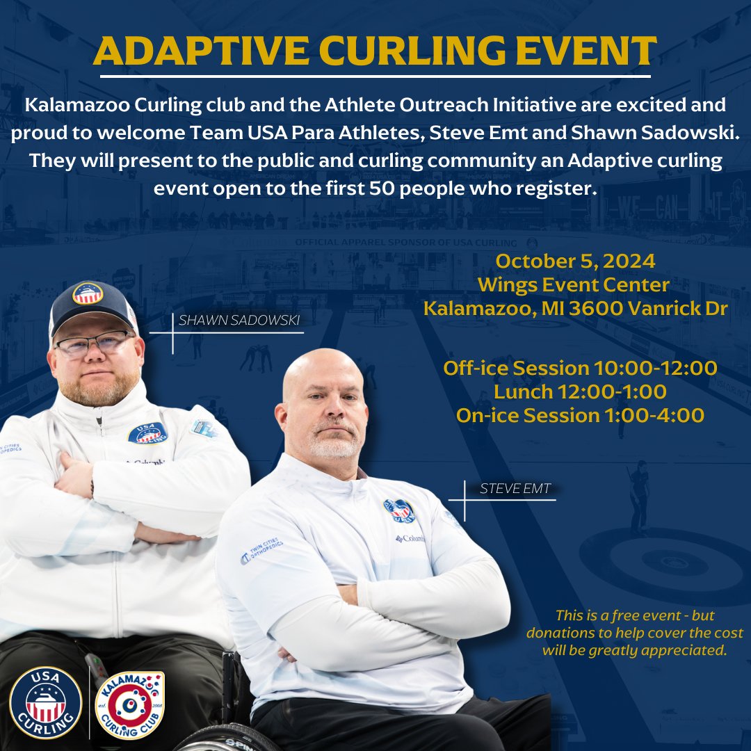 The Athlete Outreach is heading to Kalamazoo, MI!
Learn more ➡️ loom.ly/7l7oYmU