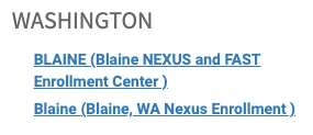 AKilness's tweet photo. @S_Desai @nexusbot_blaine If you don't filter appointments and view all locations, there should be two Blaine links https://t.co/9z3D0XShsl