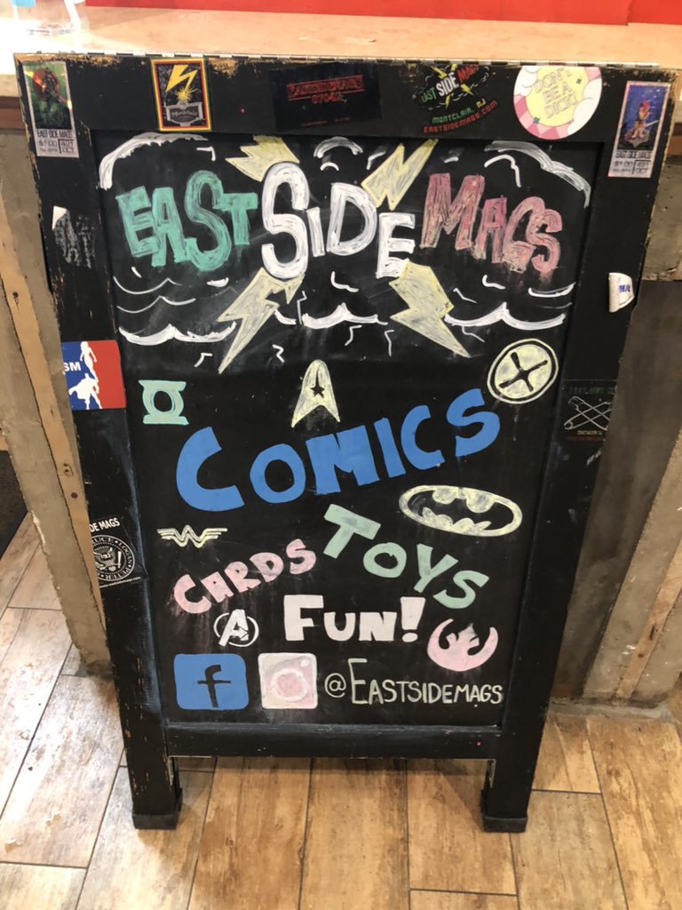 East Side Mags Comics is a great store!  <a href="/eastsidemags/">East Side Mags</a> #comics #NewJersey <a href="/CBCCPodcast/">Comic Book Couples Counseling</a>