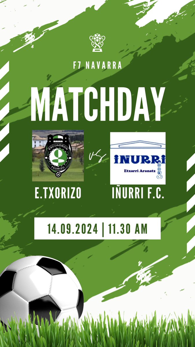 Eh, tu, si tu, mañana tu triste vida empieza a cobrar sentido

VUELVE ESCUADRÓN A LOS TERRENOS DE JUEGO Y SE ESTRENA EN 1a 

JORNADA 1: 

🏟️AMIGÓ
⏰SÁBADO, 11:30
🥊IÑURRI

VAMOS VERDES! 💚💚