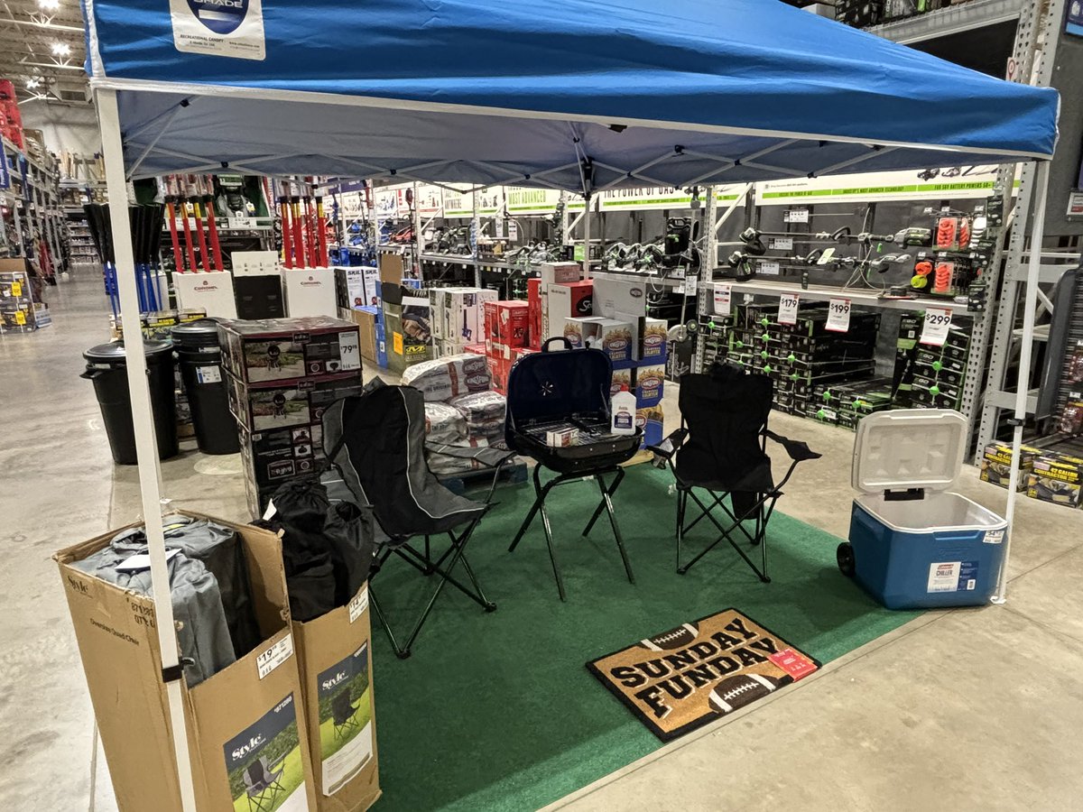 Brendan Torrence (@brendantorrence) on Twitter photo Stop by the Marietta Lowe’s to grab all your tailgating needs! <a href="/CongerJared/">Jared Conger</a> <a href="/JBBailey9/">JBBailey</a> <a href="/BenitoKomadina/">Benito.Komadina@Lowes</a> Stop by the Marietta Lowe’s to grab all your tailgating needs! <a href="/CongerJared/">Jared Conger</a> <a href="/JBBailey9/">JBBailey</a> <a href="/BenitoKomadina/">Benito.Komadina@Lowes</a>
